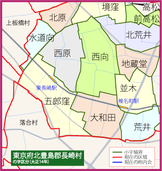 長崎村マップ